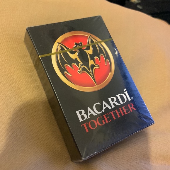 Bacardi bat playing cards deck new sealed - Picture 4 of 5
